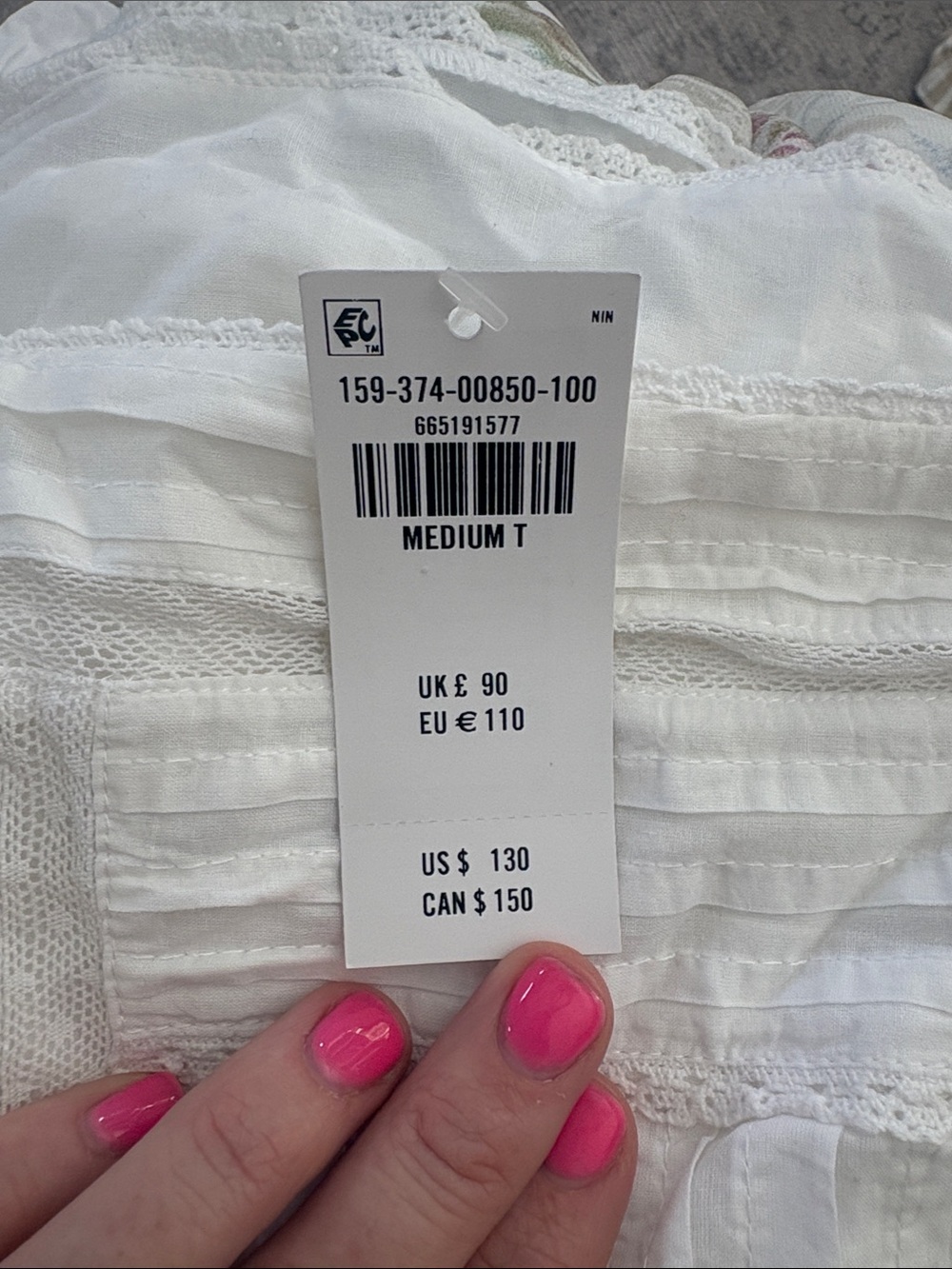 NWT Abercrombie Angel Sleeve Easy Waist Skort - Tall Medium - Picture 6 of 6